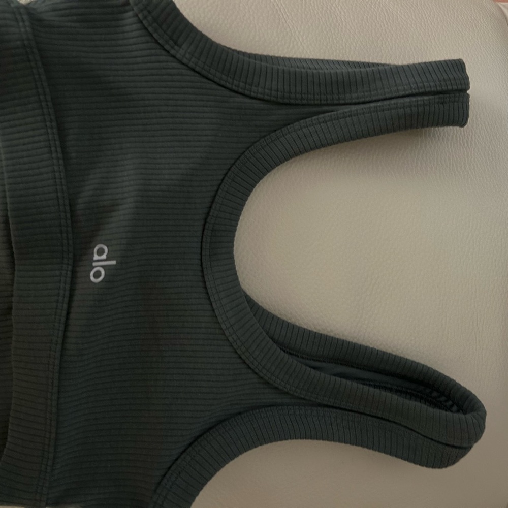 ALO Yoga ribbed seamless  Sports Bra